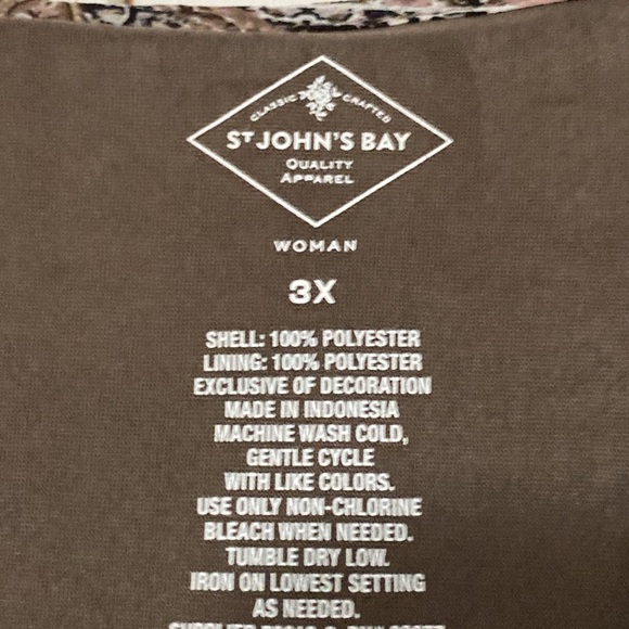 Women’s long sleeve Eve Tribal print Tunic Size 3X - Picture 5 of 7